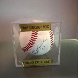 Home Run Derby 7-9-12 Signed Baseball 
