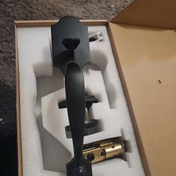 ESTMOON FRONT DOOR HANDLE WITH DEADBOLT SET