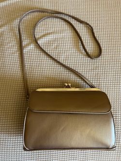 Vintage Rosetti Metallic Gold Evening