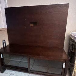 TV Console Stand Wood
