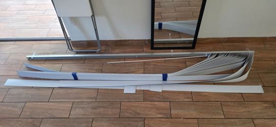 Vertical Blinds 110” W x 96” H - Complete Set - Like New
