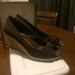 Brown Wedge Shoe