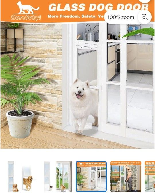 ππΆ DOGGY DOORS ** (Adjustable, Fits most sliding doors) ππ©πΆ