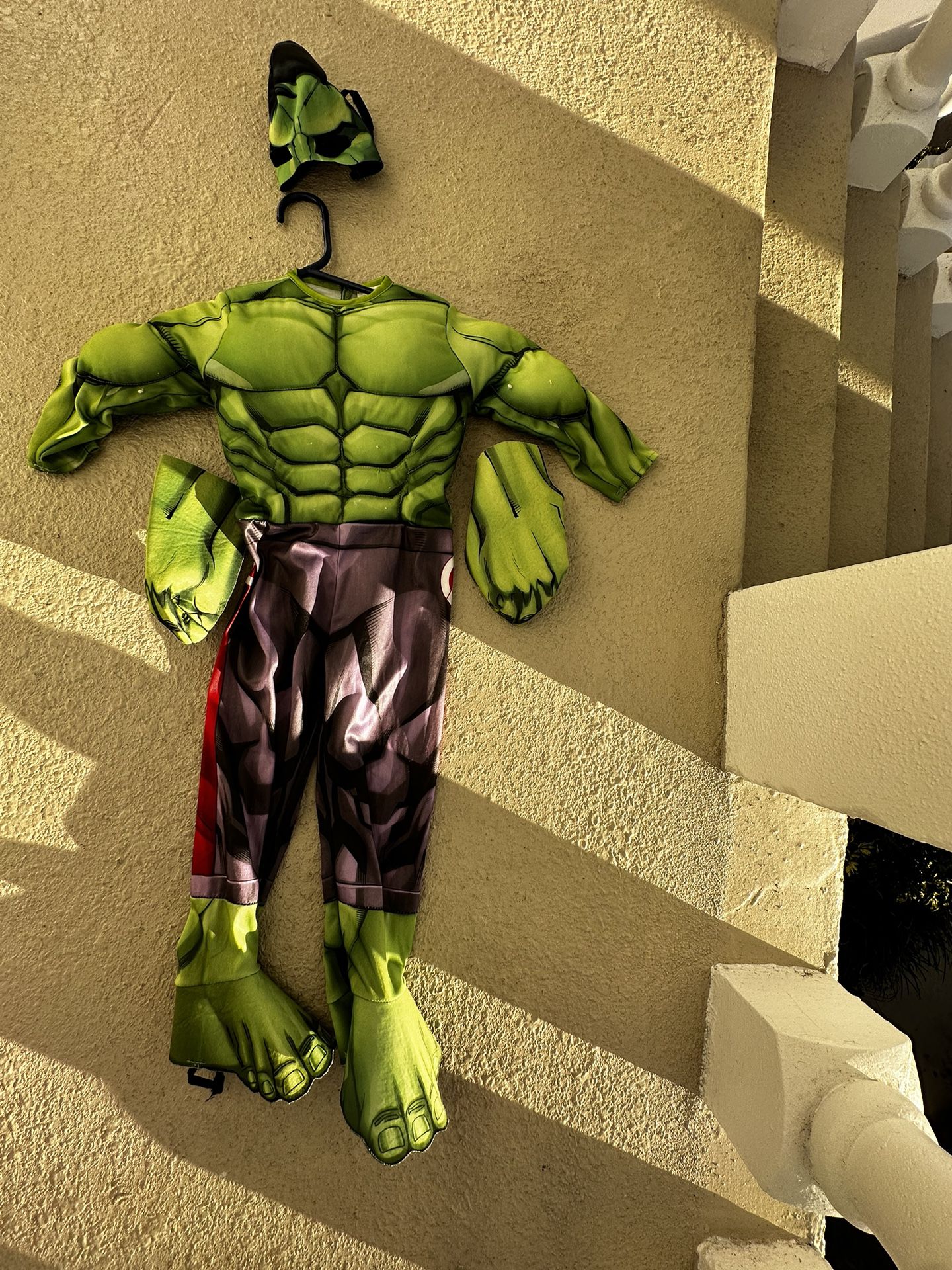 Hulk Costume - Size 4/5