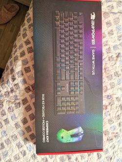Gaming keyboard and mouse
