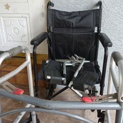 Wheel Chair & Folding Walker 