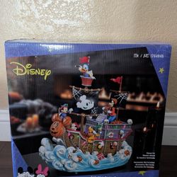 Disney Animated Pirate Ship with Lights and Music