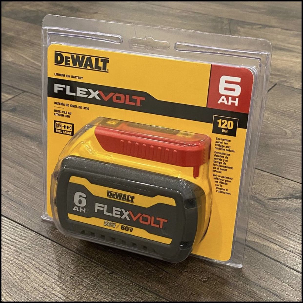 NEW Dewalt FLEXVOLT Ah Battery 20 Volt 60 Volt MAX Lithium Ion