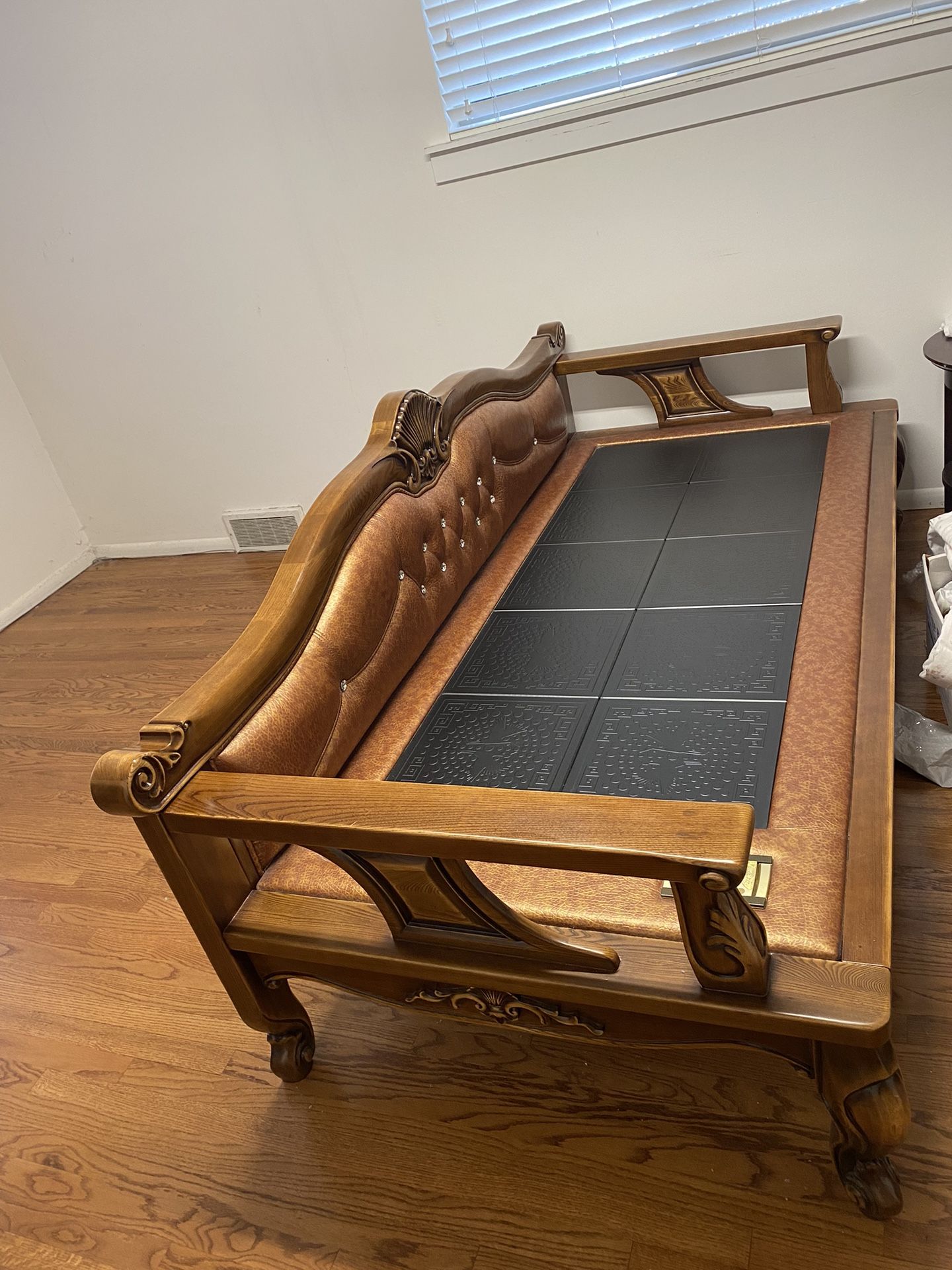 Jang Soo Stone Bed/couch, Korean Jang Soo Mudmat Bed/Stone Bed/couch