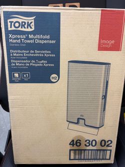 Tork Xpress Multifold Hand Towel Dispenser Stainless Steel