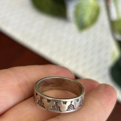 Sterling Mickey Mouse sz 11 ring 