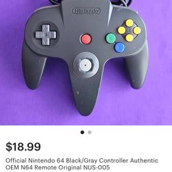 Nintendo 64 controller