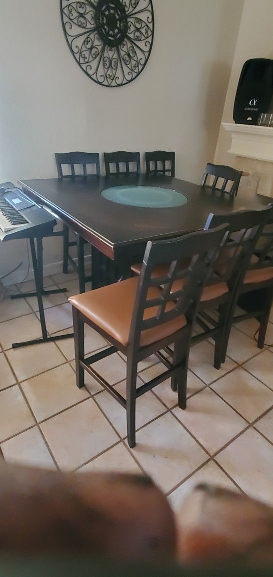 54 inch by 54 inch dining table 