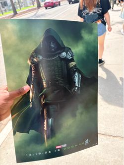 Exclusive Avengers Doomsday poster from the Marvel  Panel