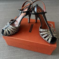 MISSONI leather heels 