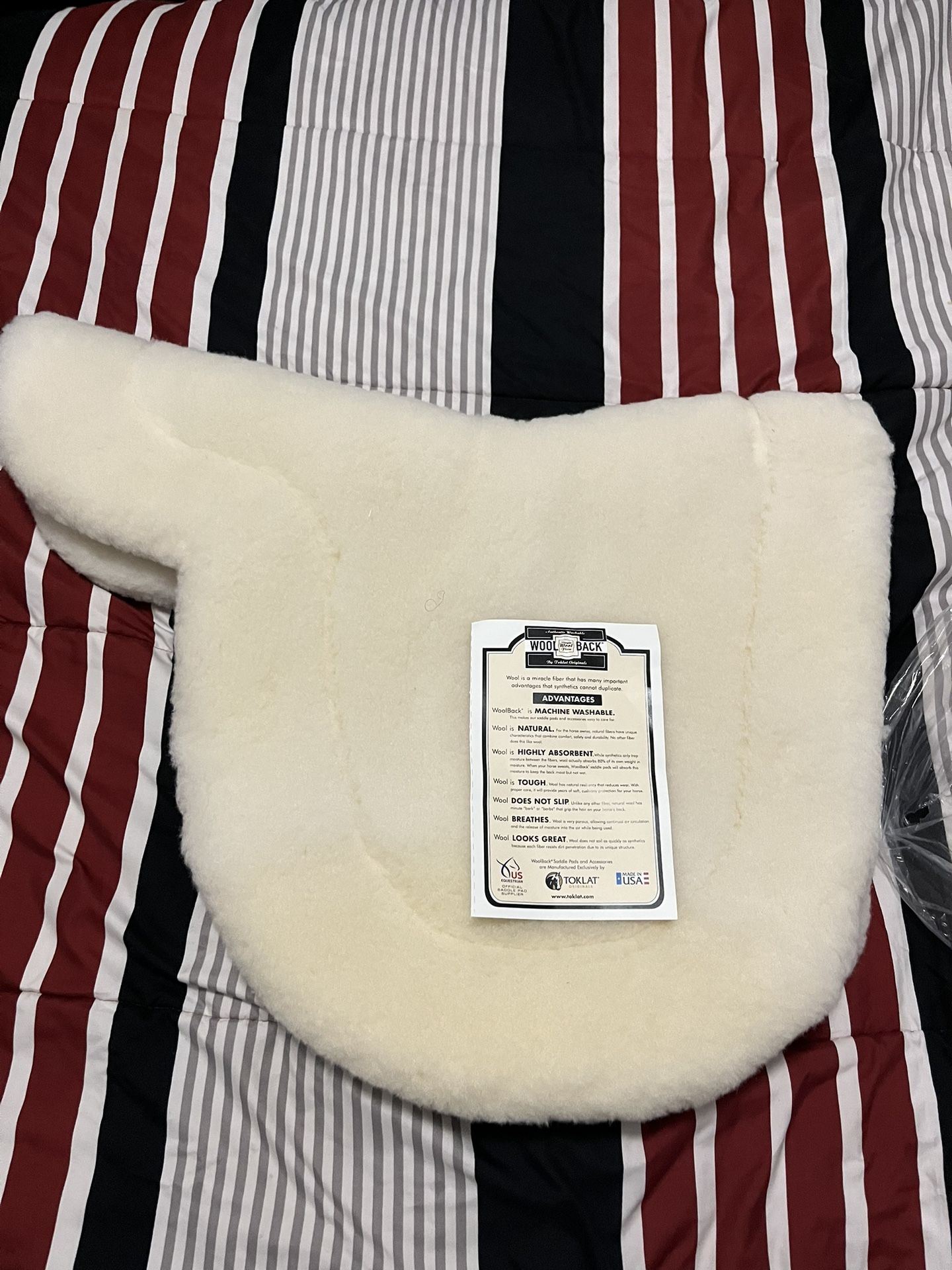English Saddle Pad