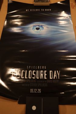 Movie Poster 27x40 – Disclosure Day – Double-Sided