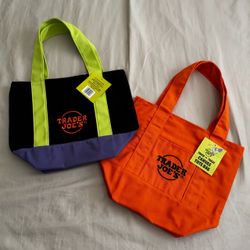 Trader Joe's Mini Tote Bag Halloween