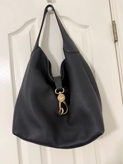 Dooney & Bourke Black Leather Hobo Bag