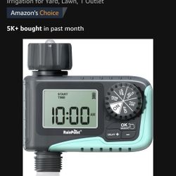 Sprinkler Timer, Programmable Water Timer for Garden Hose, 