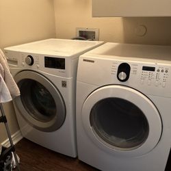 LG Washer And Dryer