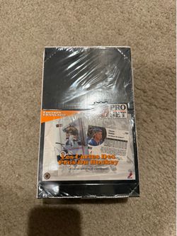 Pro set hockey cards unopened box