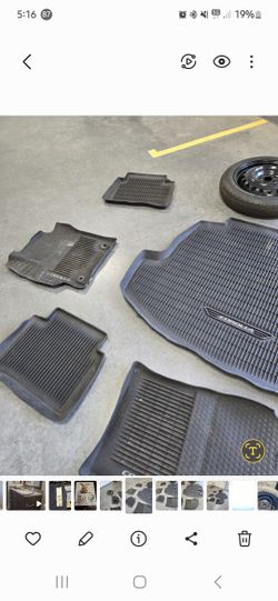 Toyota Corolla SPARE TIRE and ALL WEATHER FLOOR MATS