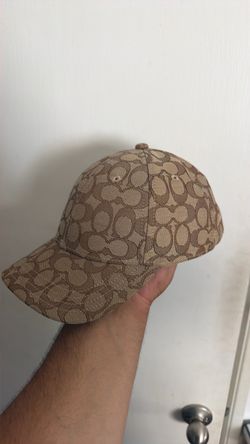 Coach Signature Monogram Baseball Cap