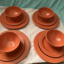 Orange Plates 