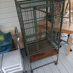 Large Metal Bird Cage
