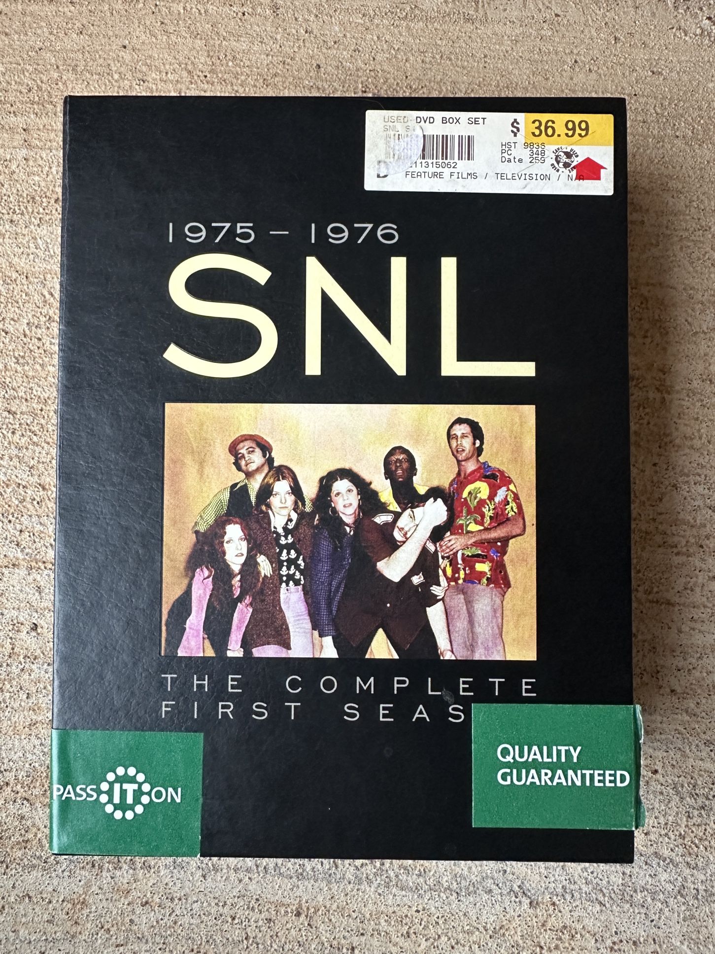 Saturday Night Live SNL The Complete First Season DVD 8 Disc Set 1(contact info removed) 