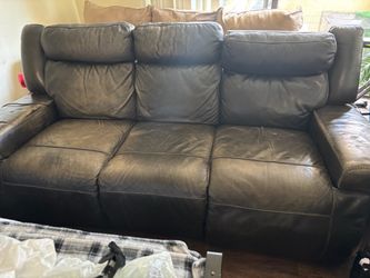 Free Leather sofa and love seat