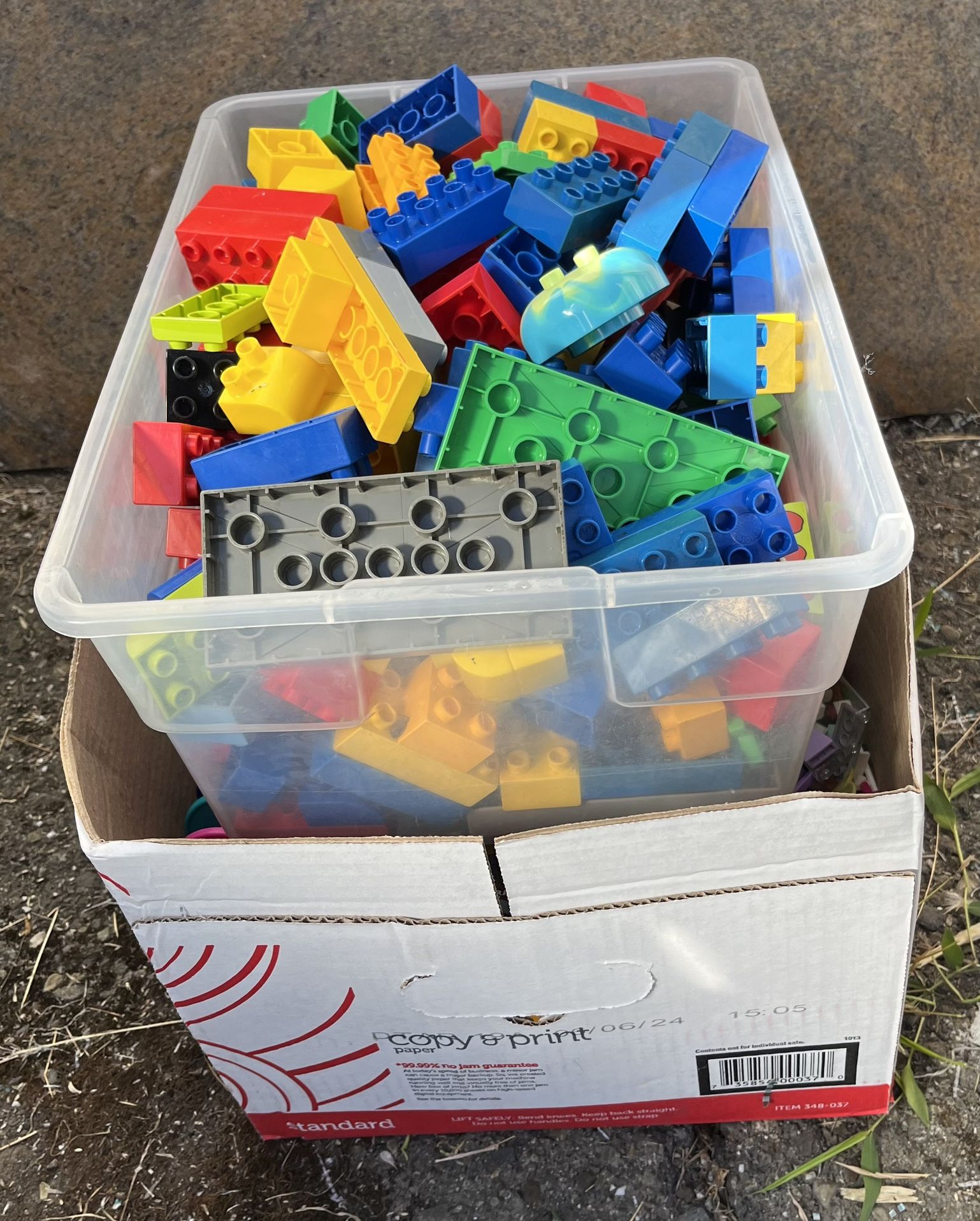 Large and Small Building Lego's