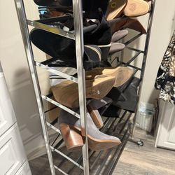 Large Shoe Organization And Accessories Ladder