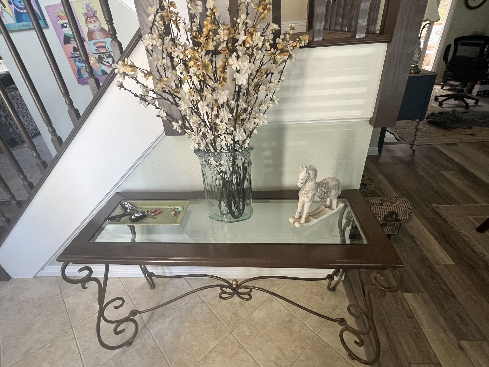 Entry Way table