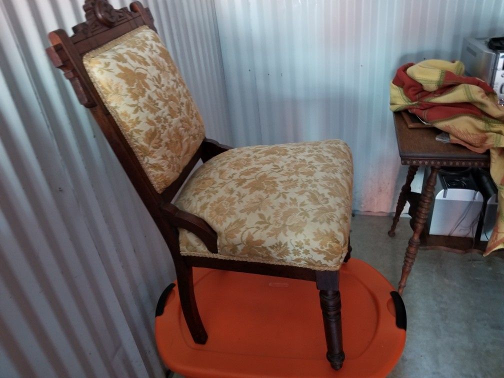 Antique desk chair
