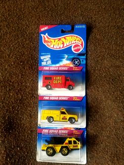 HOT WHEELS ----FIRE SQUAD SERIES