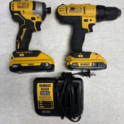 Dewalt 20 Volt Drill & Impact