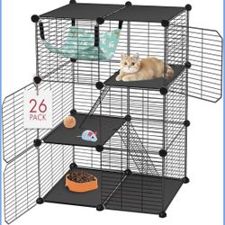 Cat Cage, 3-Tier DIY Catio Cat  X(193)