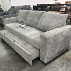 New Sleeper Sectional Sofa Couch Bed! Includes Free Delivery 🚚!