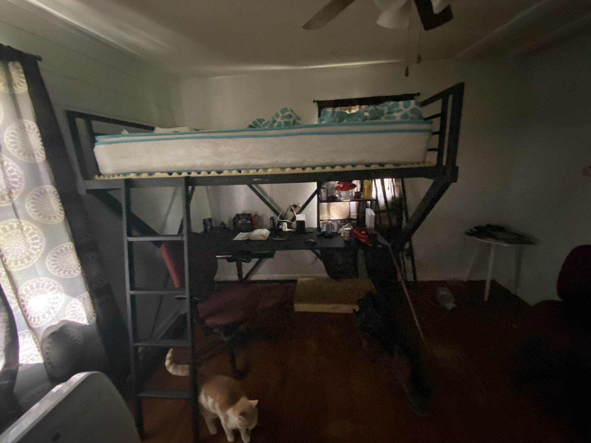 Bed Frame And Desk 