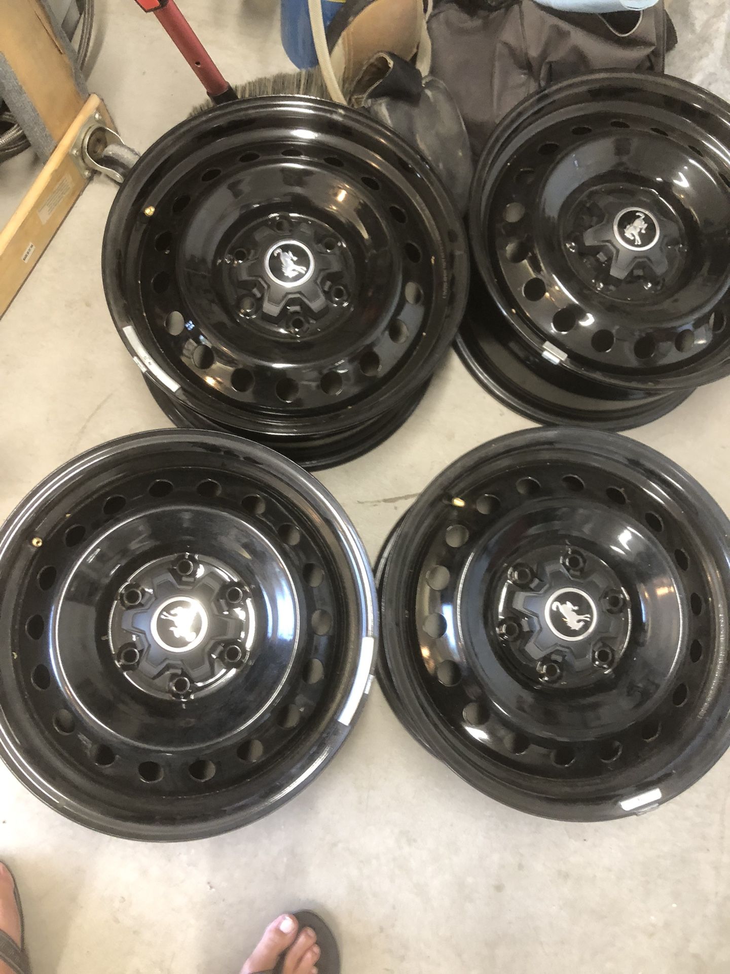 Ford Bronco Black Wheels