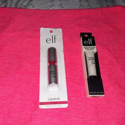 Elf Lipstick & Highlighting Pearl Paint Moonbeam,  New Never Worn. 