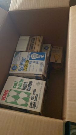 Free 100w light bulbs