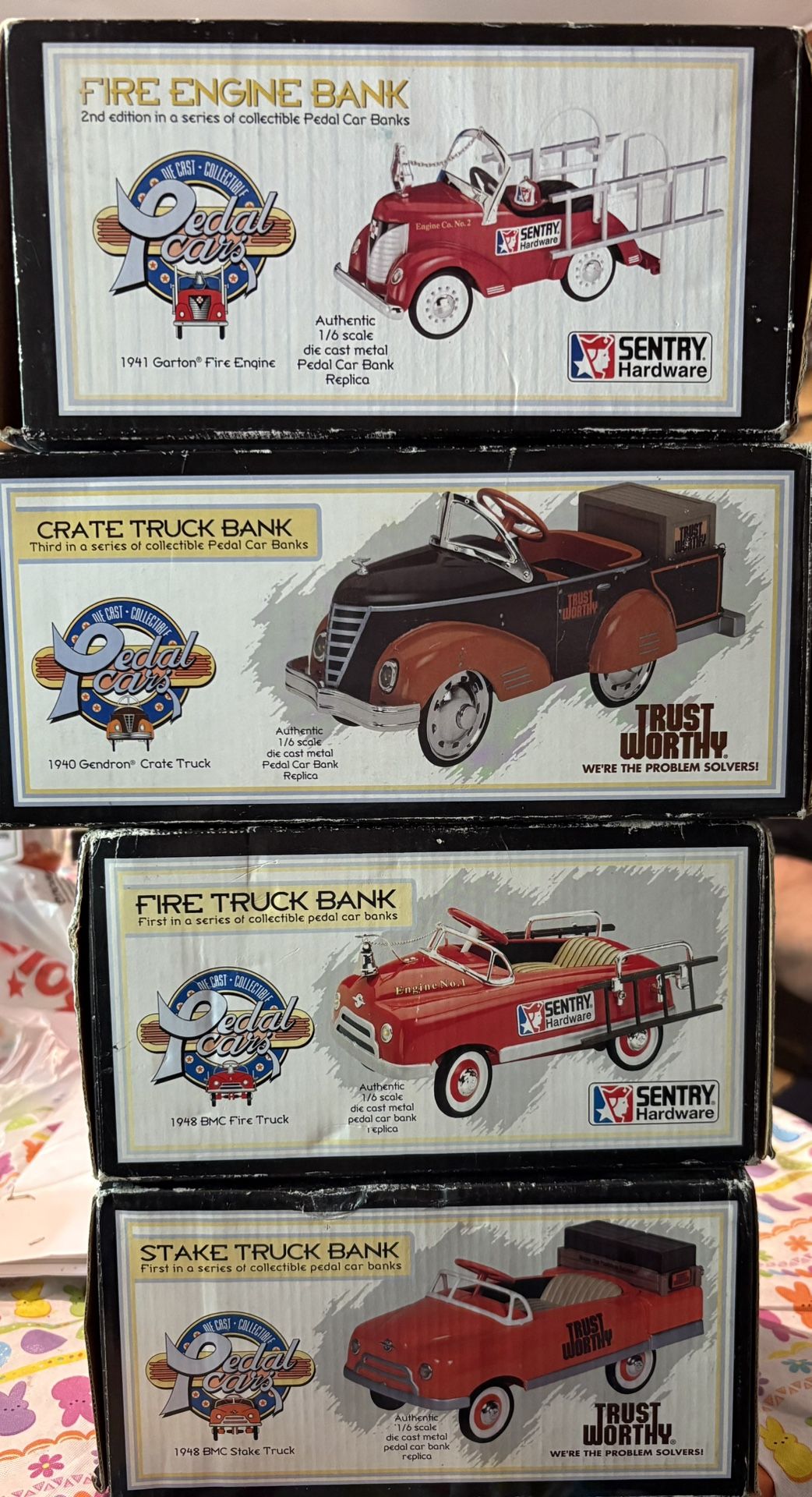 Die Cast Petal Cars