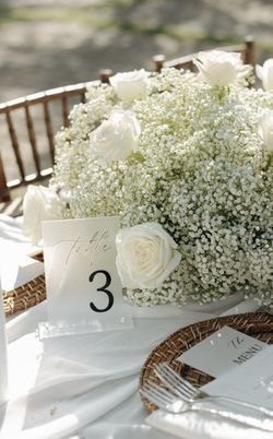 Wedding Table Numbers 