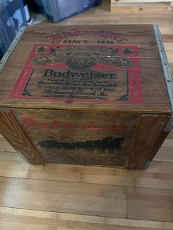 Vintage Budweiser Crate