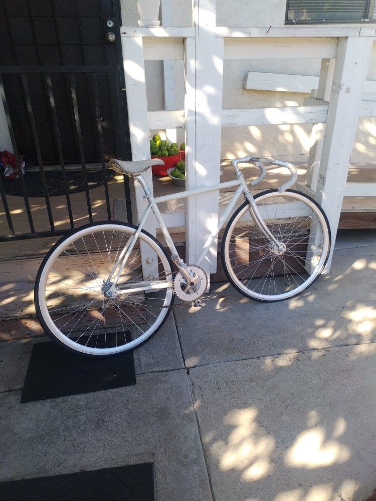 Fuji Feather Track Bicycle White 2022