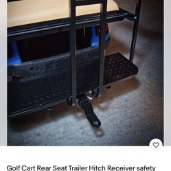 Ezgo Golf Car Hitch And Grab Bar Set Yamaha 