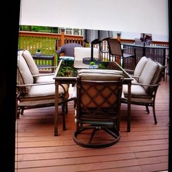 7 Pc Patio Table Set